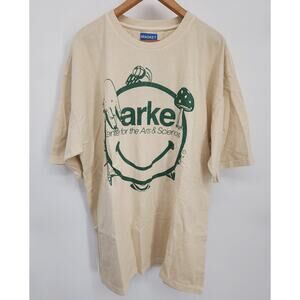 Market Beige Printed Short Sleeve T-Shirt Men's Size XXL